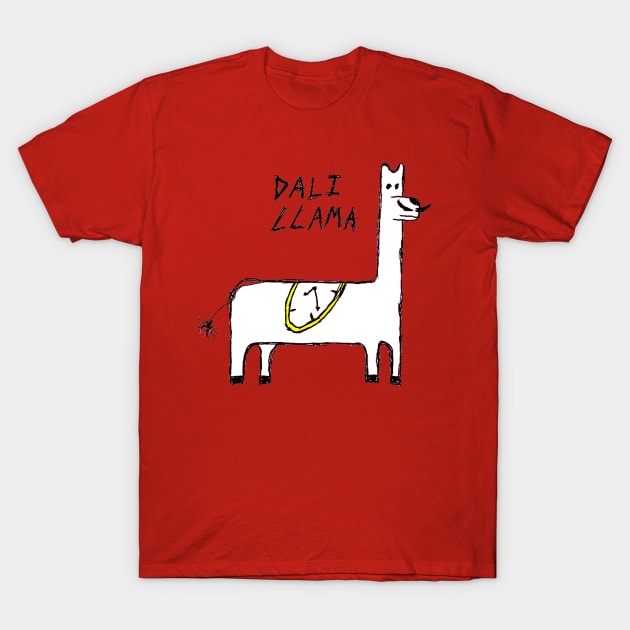 Dali Llama T-Shirt by shockyhorror